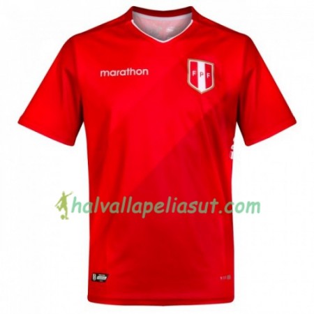 Jalkapallo Pelipaidat Peru Vieraspaita Copa América 2019 Lyhythihainen